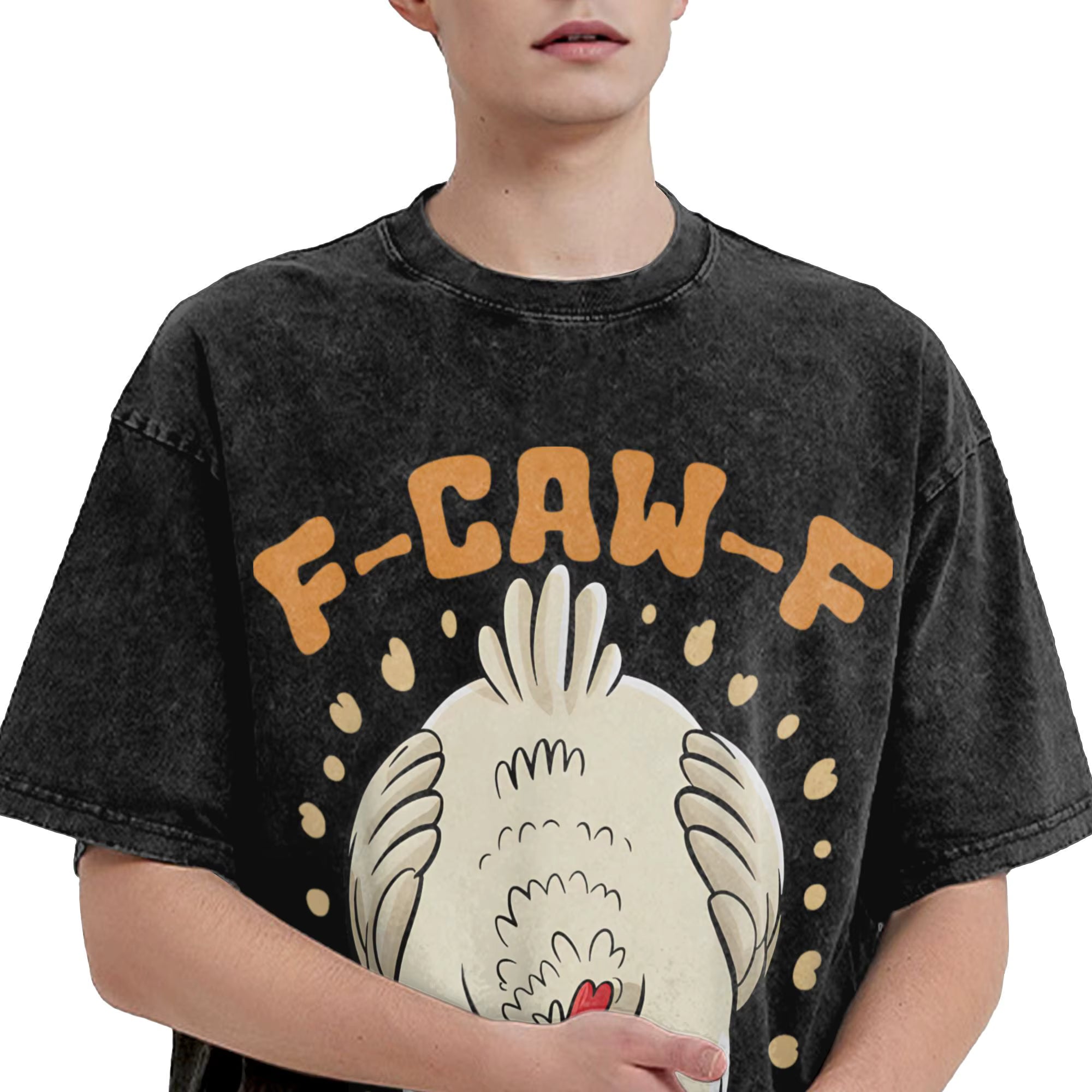 Oversize F-Caw-F Chicken T-Shirt  Men/Women