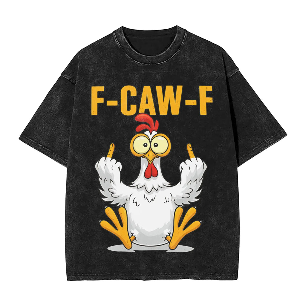  Oversize F-Caw-F Chicken l T-Shirt  Men/Women 