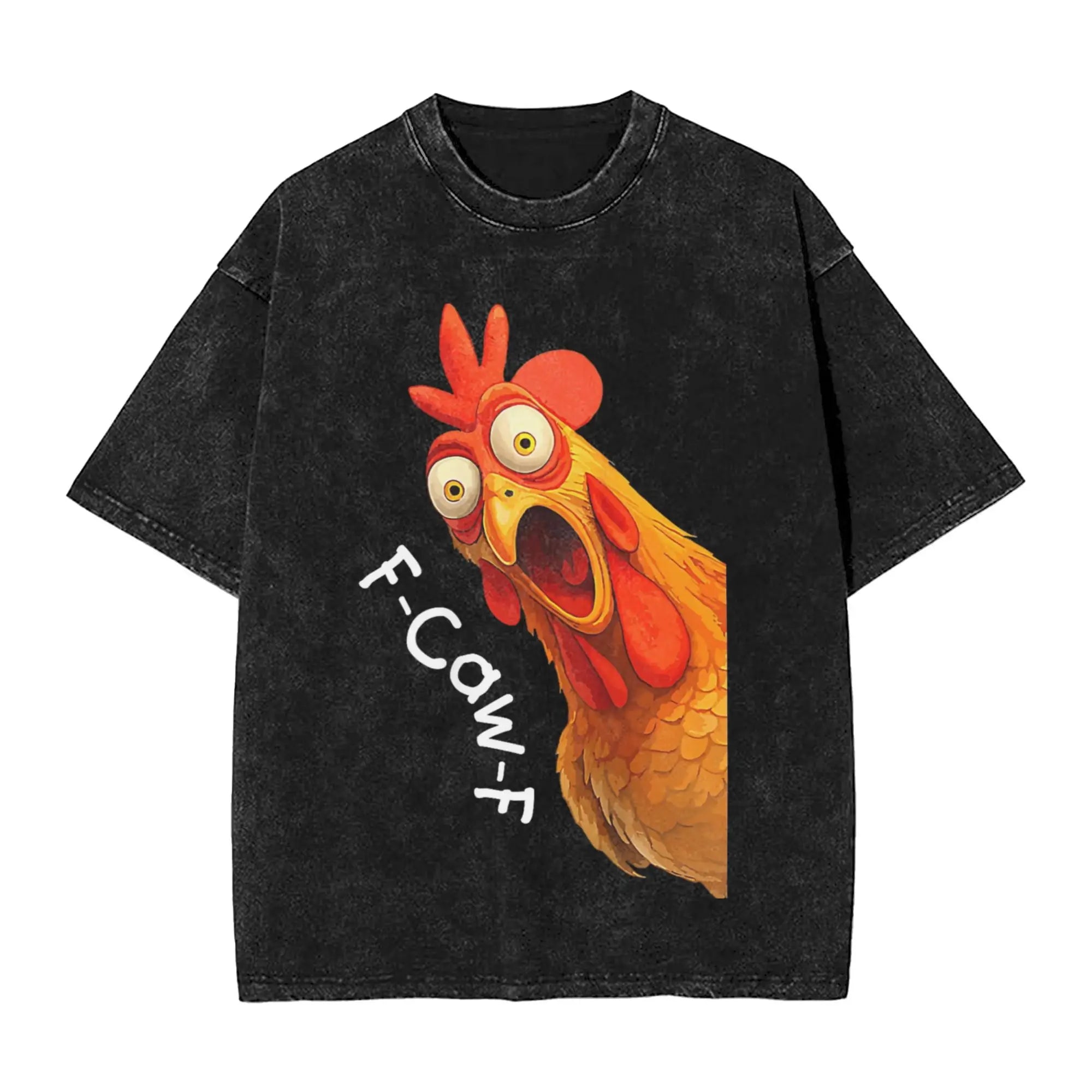  Oversize F-Caw-F Chicken l T-Shirt  Men/Women 